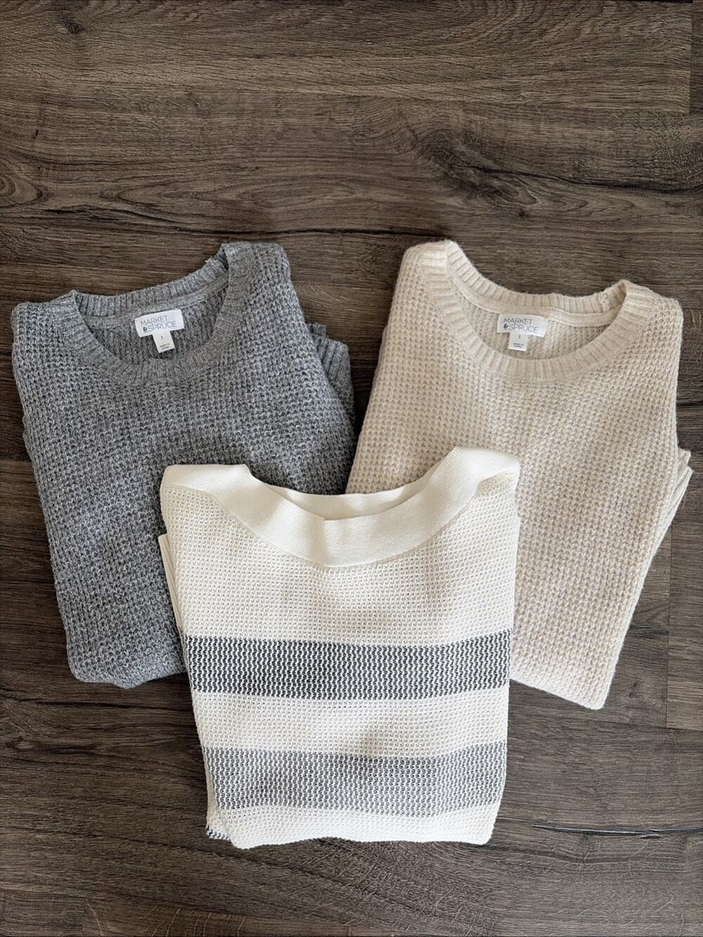 Market & Spruce Sweaters Size Small Lot Of 3 SOFT
